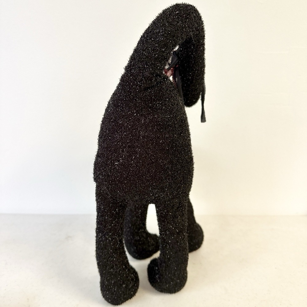 Kids of America 14.5" Black Halloween Cat Metallic Vintage 2000 Plush Toy - Picture 10 of 11
